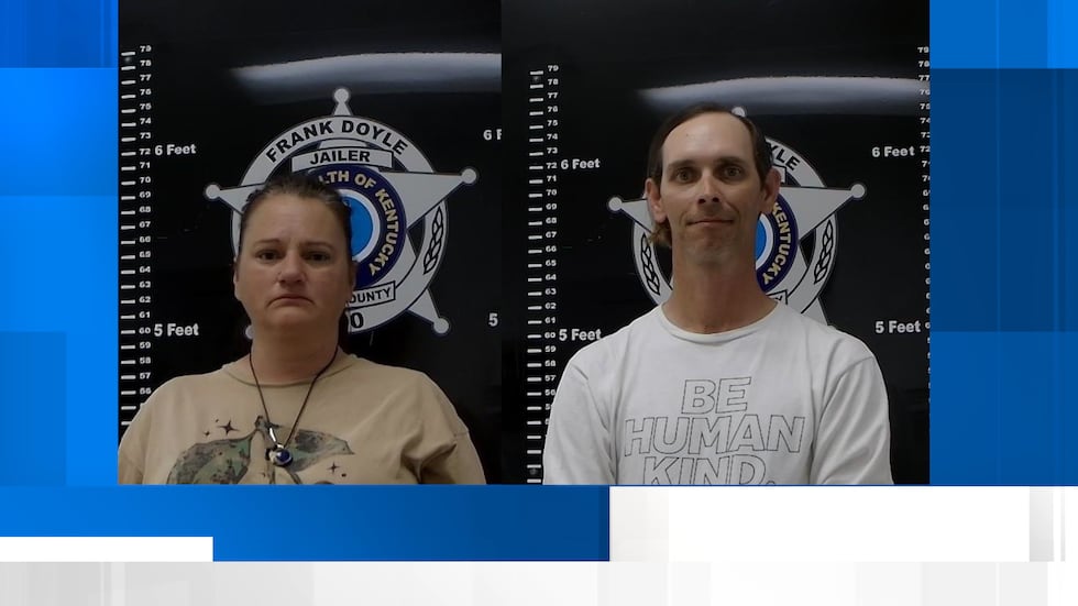 Ashley Ritchie-Rowland, left, and Ben Dorsey, right