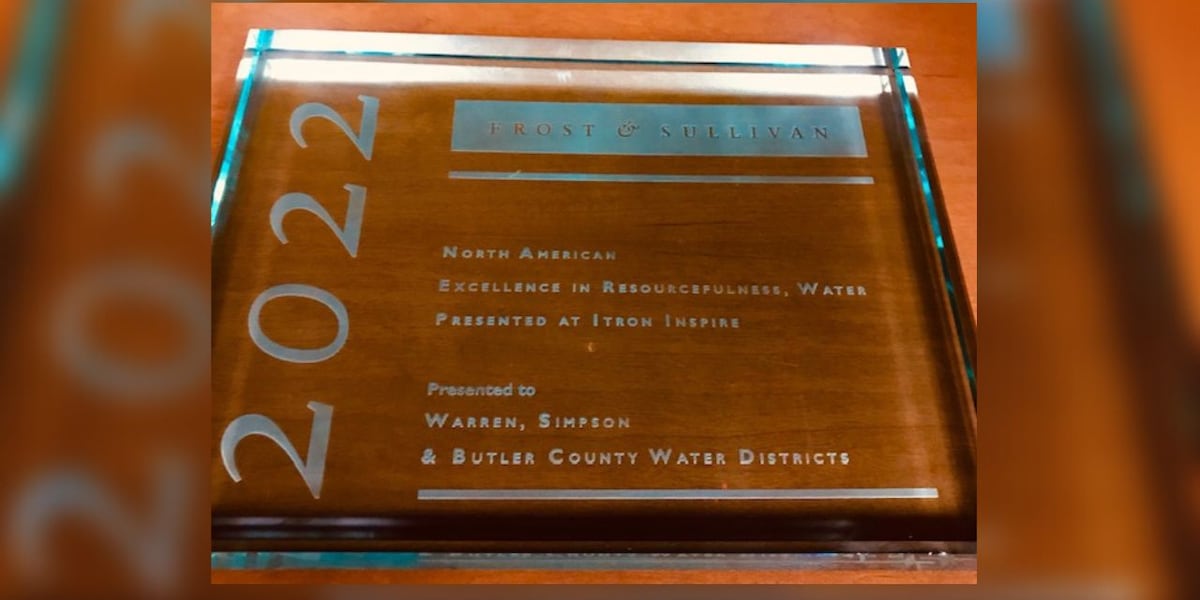 Warren Butler Warren, Simpson, and Butler Water honored for excellence
