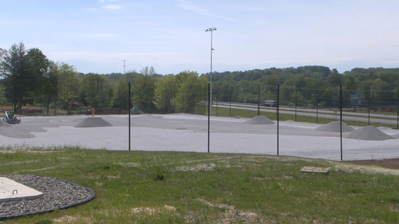 Turf soccer field under construction for Barren County Schools Turf soccer field under construction for Barren County Schools