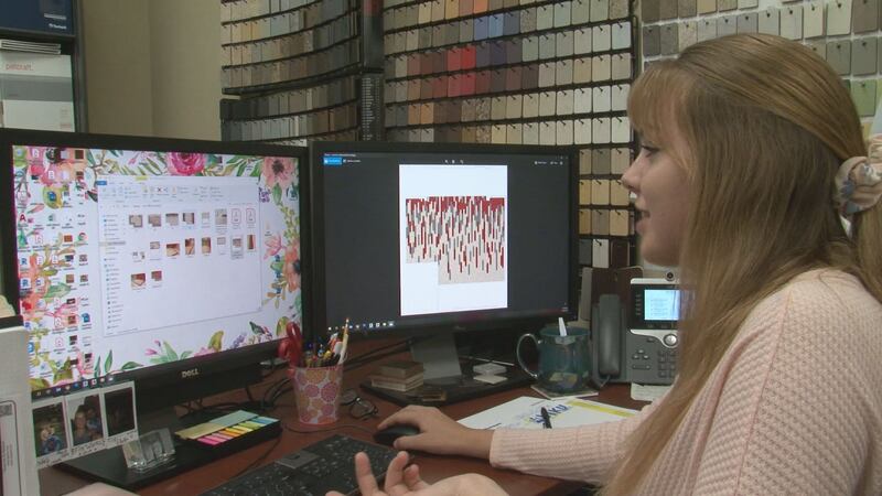 Interior Design student intern gaining real world experience with WKU ...