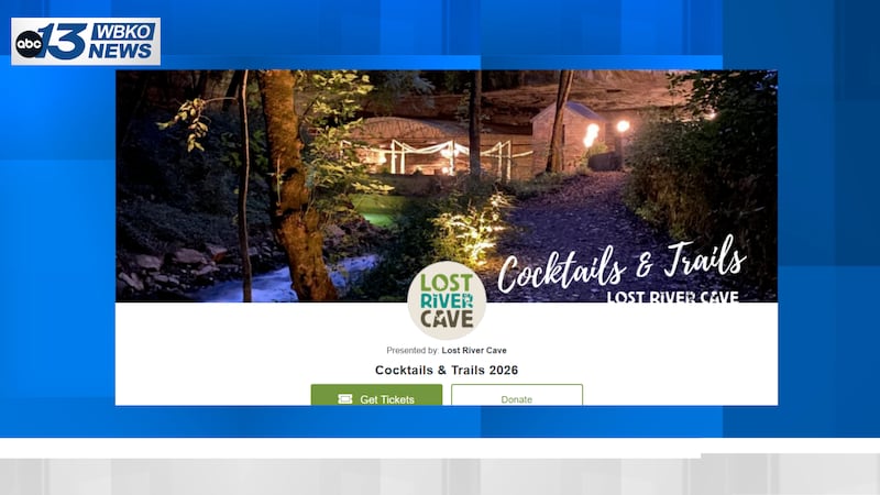 Cocktails & Trails at Lost River Cave.