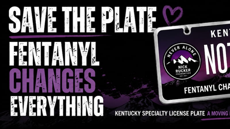 The Fentanyl Changes Everything plate