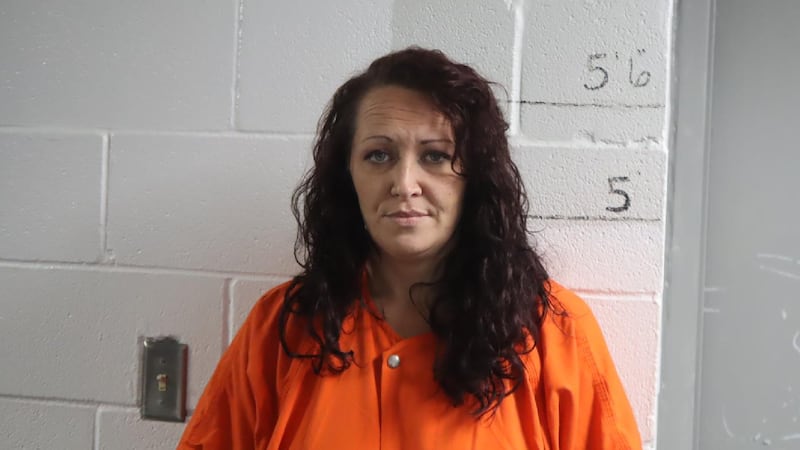 Amanda Hendricks, 38, is accused in court documents of spitting on the meat or sandwich...