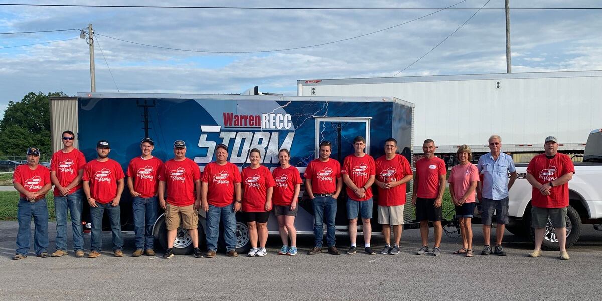 Warren RECC sends supplies to Eastern KY