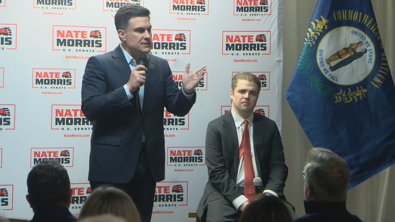 Nate Morris is one of the candidates running for Senate in Kentucky.