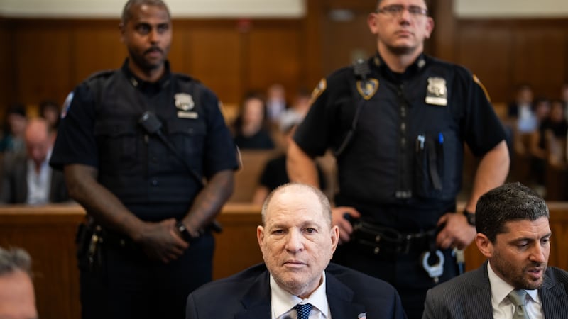 Harvey Weinstein appears in Manhattan Supreme Court Thursday, June 25, 2026 in New York. ...