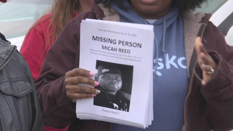 Micah Ree Family members organize search party for Micah Reed