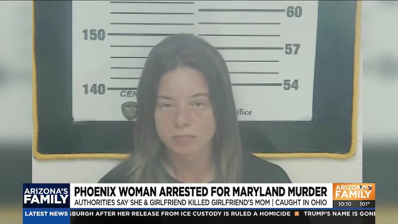 A Phoenix woman who was wanted in connection with a murder in Maryland has been arrested in...