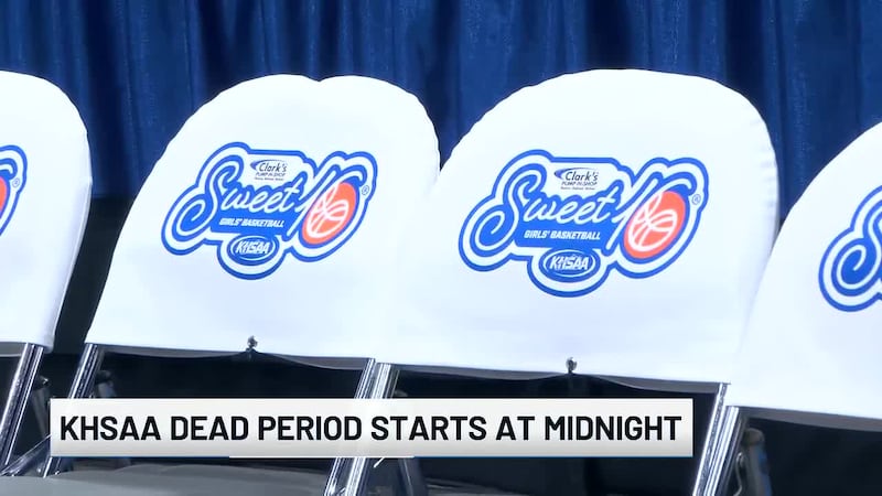 KHSAA Dead Period starts at midnight June 25th and will end July 9th.