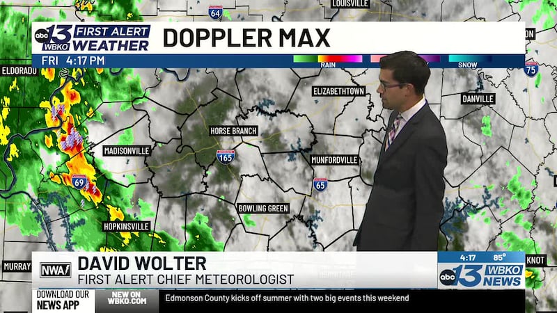 Heavy rounds of rain could lead to some areas of flooding on Saturday. Saturday is a First...