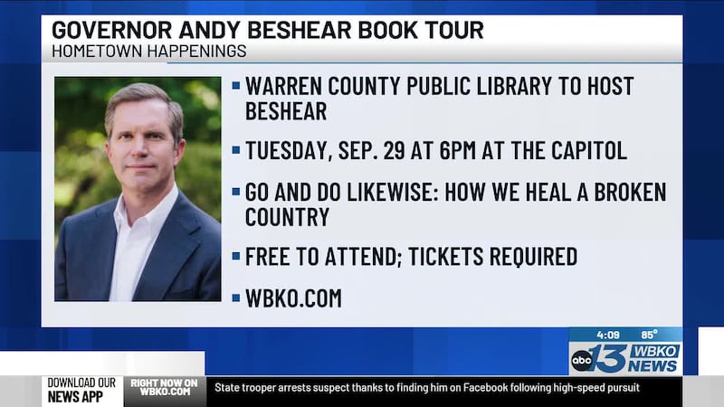 Warren County Public Library to host Governor Andy Beshear in Conversation: ‘Go and Do...