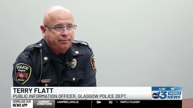 Glasgow police major prepares for retirement