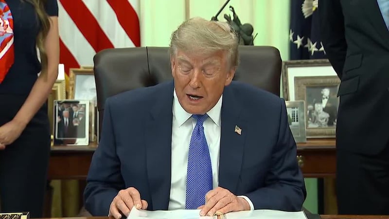 President Donald Trump on Aug. 10 signed an executive order calling for spacing out childhood...