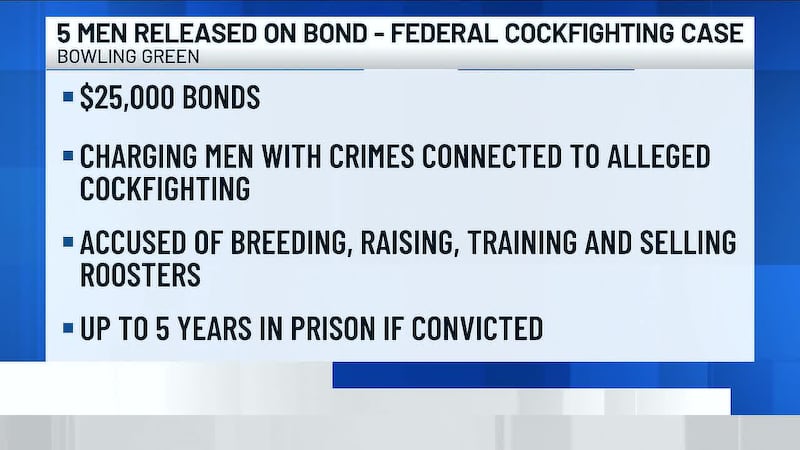 The five defendants, presumed innocent, now face federal court proceedings on the...